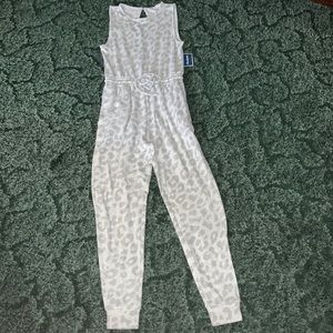 cheetah print jumpsuit NWT